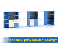 Уголок ряжения Театр